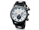 VaLia 9102 Round Dial Analog Display Stylish Wrist Watch wit